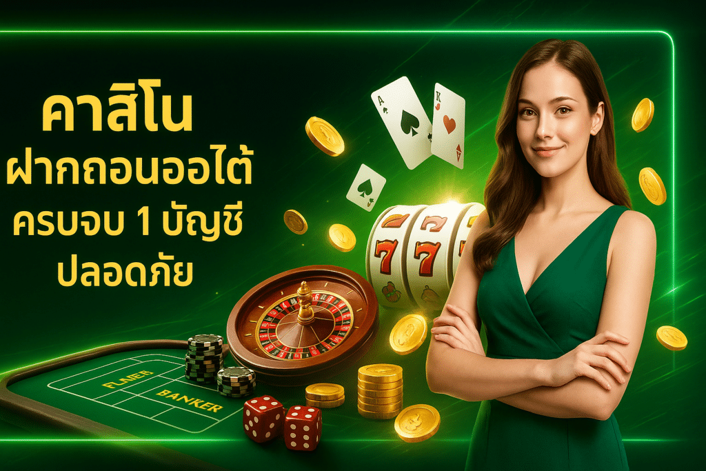 คาสิโน ฝากถอน ออโต้