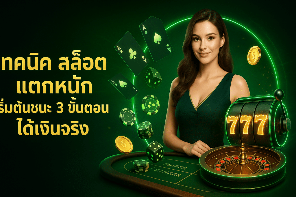 เทคนิค สล็อต แตกหนัก